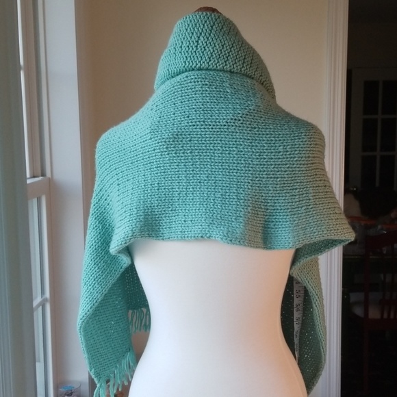 Hand Knitted Bedding Hphomemade Mint Green Very Soft Lap Blanket